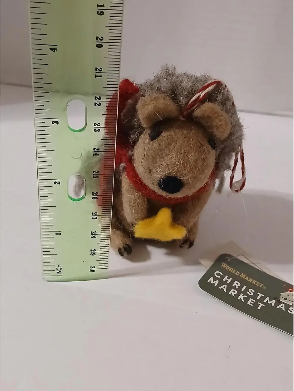 world market christmas market Hedgehog Ornament